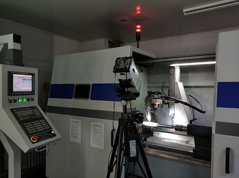 英国iX高速摄像机拍摄金属粉末喷涂实验装置